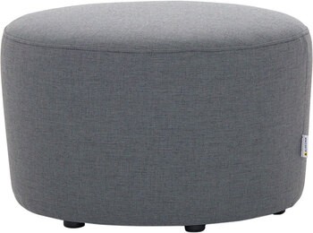 Produktbild von Sofa-Serie Curve – Hocker, Newlife schiefergrau | B-Ware