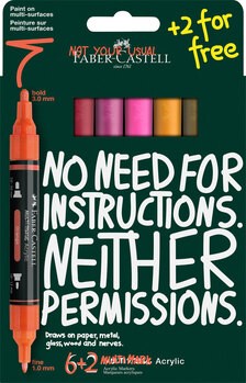 Produktbild von Multi Acrylmarker, Flame