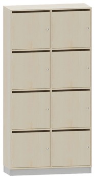 Produktbild von PROLINE Personalschrank, B 104,2 x H 200 x T 40 cm, PG1