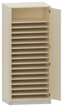 Produktbild von PROLINE Papier-Türschrank, B 80 x H 175 x T 60 cm, PG1