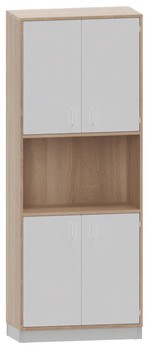 Produktbild von PROLINE Kombinationsschrank, B 80 x H 200 x T 40 cm, PG2