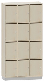 Produktbild von PROLINE Personalschrank, B 104,2 x H 200 x T 40 cm, PG1
