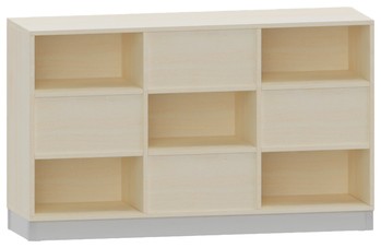 Produktbild von PROLINE Wechselseitig offener Schrank, B 138,3 x H 75 x T 40 cm, PG1