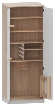 Produktbild von PROLINE Turngeräteschrank, B 80 x H 200 x T 60 cm, PG2