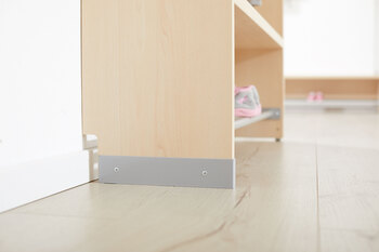 Produktbild von Sockelschutz Standgarderobe L-Profil