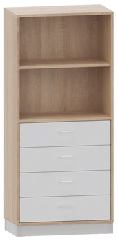 Produktbild von PROLINE Kombinationsschrank, B 70,1 x H 150 x T 40 cm, PG2