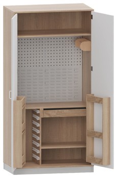 Produktbild von PROLINE Werkzeugschrank, B 104,2 x H 200 x T 60 cm, PG2
