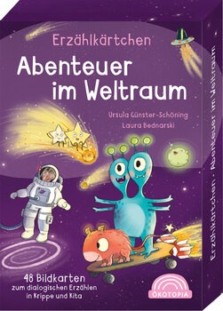 Produktbild von Abenteuer im Weltraum - 48 Bildkarten zum Erzählen