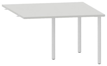 Produktbild von Anbau-Konferenztisch rechteckig B 138 x H 72,3 x T 120 cm, PG 2