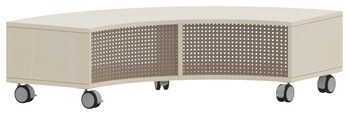 Produktbild von PROLINE Segmentschrank 1/4, B 141,4 x H 25 x T 40 cm, PG1