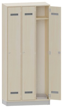 Produktbild von Personalspind, B 81,8 x H 175 x T 40 cm, PG1