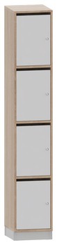 Produktbild von PROLINE Personalschrank, B 36 x H 200 x T 40 cm, PG2