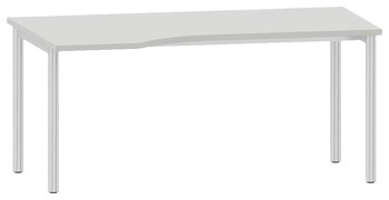 Produktbild von DESKLINE L-Form-Schreibtisch, L 160 x B 80/100 cm, PG2