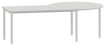 Produktbild von DESKLINE Besprechungs-Schreibtisch, L 220 x B 80/120 cm, PG2