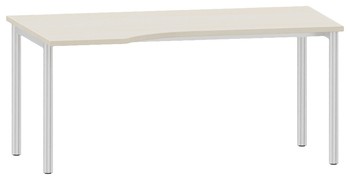 Produktbild von DESKLINE L-Form-Schreibtisch, L 160 x B 80/100 cm, PG1