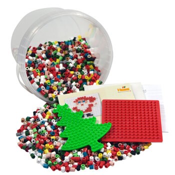 Produktbild von Bügelperlen Weihnachten Dose