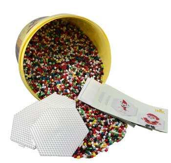 Produktbild von Bügelperlen Weihnachten Eimer