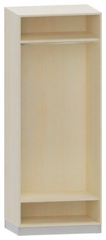 Produktbild von PROLINE Garderobenschrank, B 80 x H 200 x T 60 cm, PG1