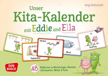 Produktbild von Unser Kita-Kalender mit Eddie und Ella
