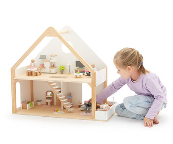 Produktbild von Puppenhaus weiß