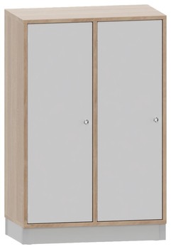 Produktbild von PROLINE Personalschrank, B 70,1 x H 100 x T 40 cm, PG2