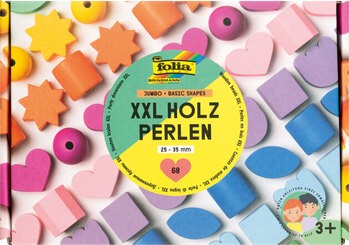 Produktbild von XXL Holz-Fädelperlen