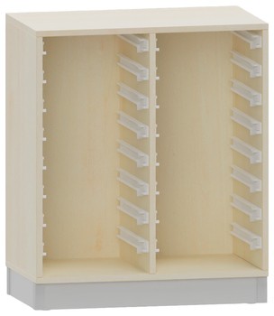 Produktbild von PROLINE Schrank für Kunststoffkisten, B 70,1 x H 75 x T 40 cm, PG1