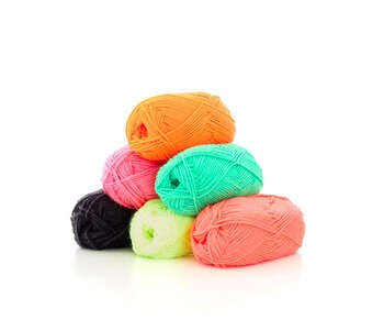 Produktbild von Wollset Lisa Neon