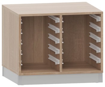 Produktbild von PROLINE Schrank für Kunststoffkisten, B 70,1 x H 50 x T 60 cm, PG2