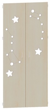 Produktbild von Stern-Türen-Set (T3) für Liegepolster-Schränke mit B 89,4 cm, PG1