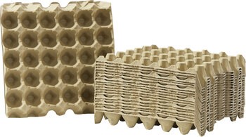 Produktbild von Eierkarton-Sortiment L 29 x B 29 cm, 20 Stück