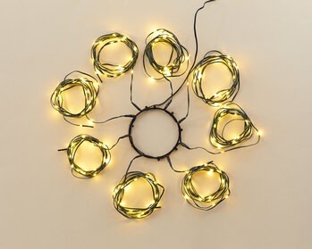 Produktbild von  Baum-Lichterkette, 160 LED warmweiß