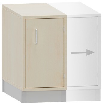 Produktbild von PROLINE Ausgleichs-Türschrank, B 30 - 53 x H 50 x T 60 cm, PG1