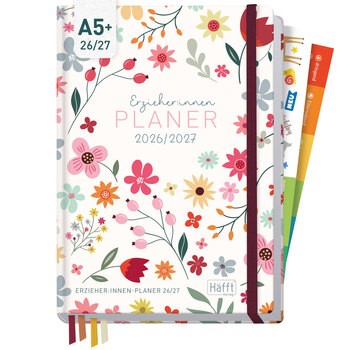 Produktbild von Erzieher-Planer A5 26/27 Color Flowers