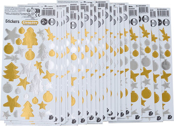 Produktbild von Sticker-Set Weihnachten 768 Sticker, 24 Blatt