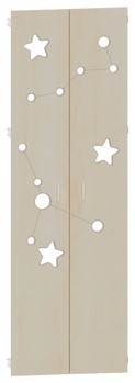 Produktbild von Stern-Türen-Set (T2) für Liegepolster und Wäsche-Schränke mit B 67,8 cm, PG1