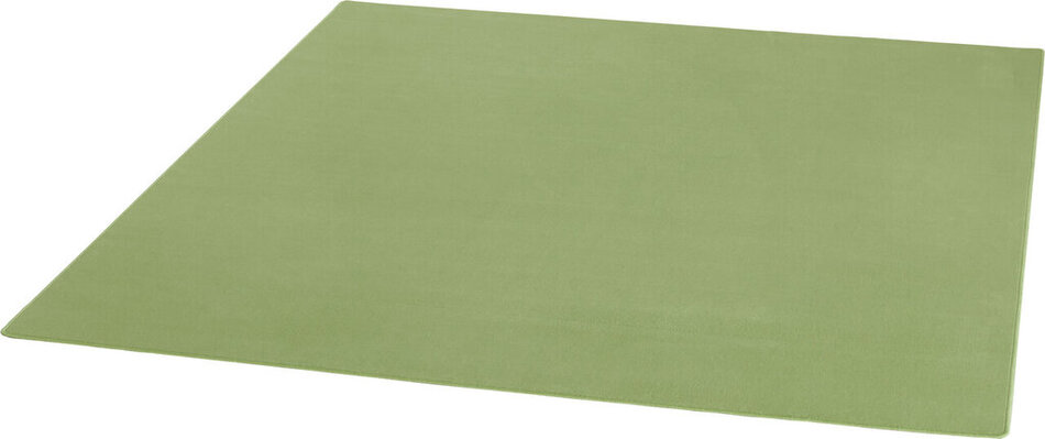 Vorwerk Uni-Velours 200 x 200 cm sommergrün