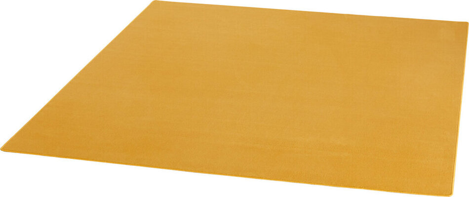 Vorwerk Uni-Velours 200 x 200 cm safrangelb