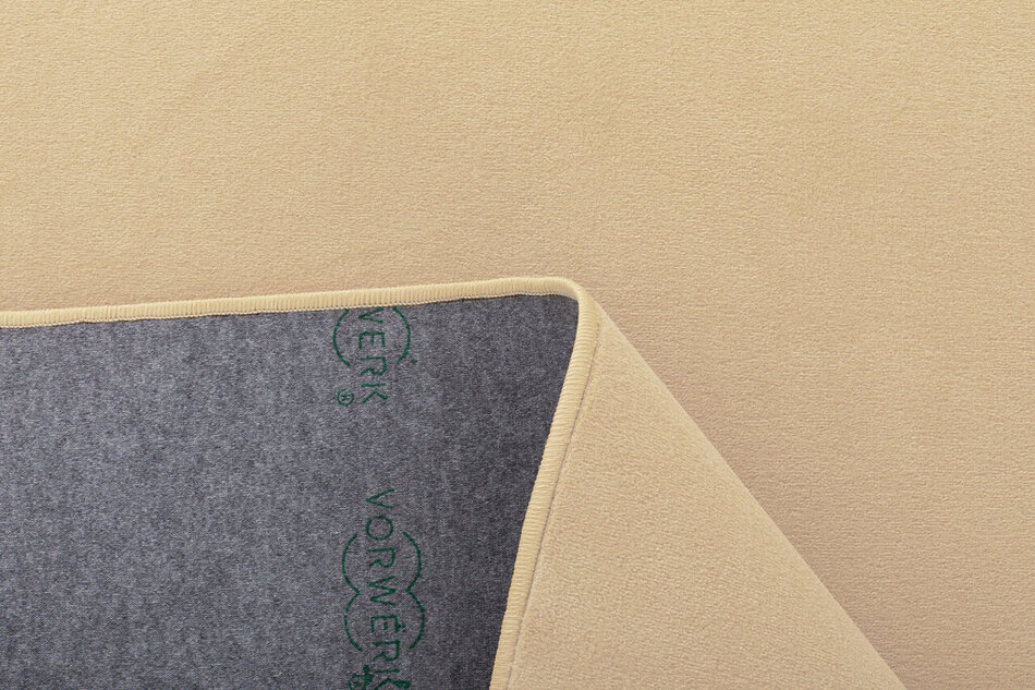 Vorwerk Uni-Velours kamelbeige