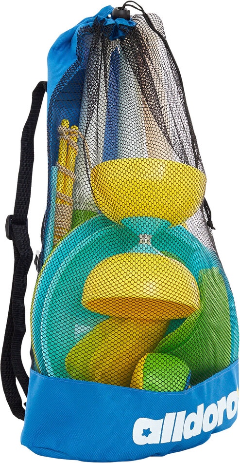 Jonglierset im Rucksack verpackt