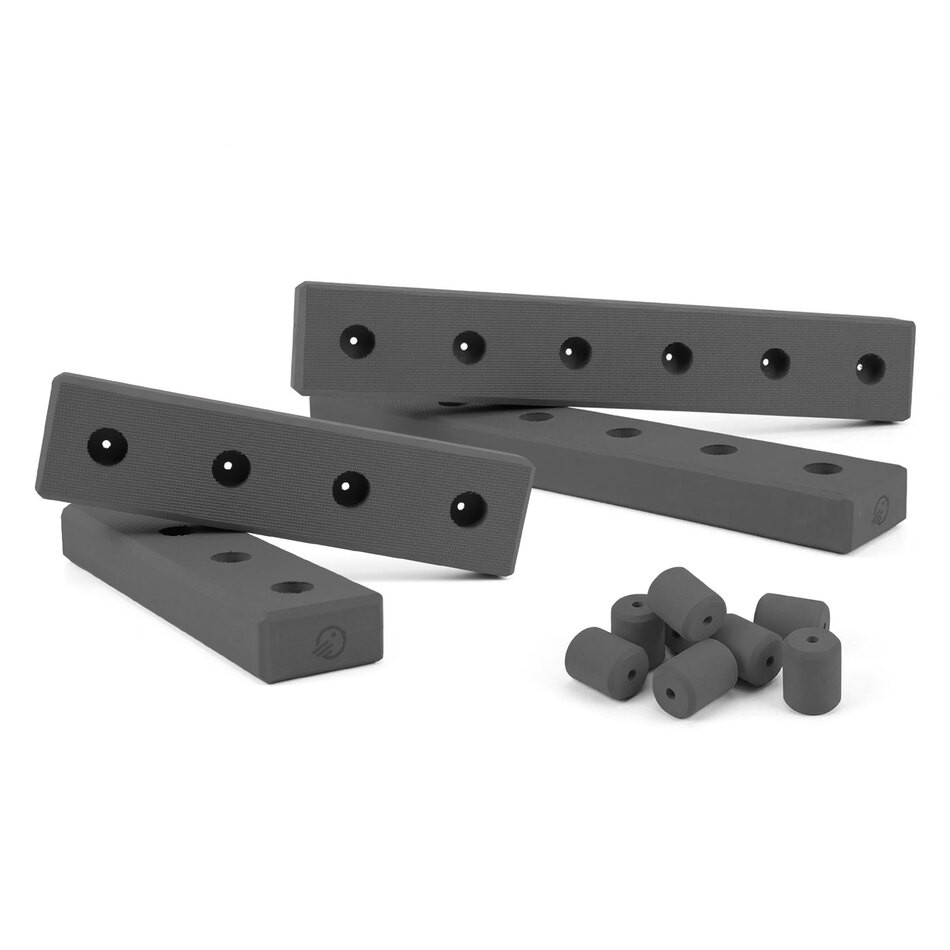 Birdito Bricks – Sturz- und Kupplungsset grau
