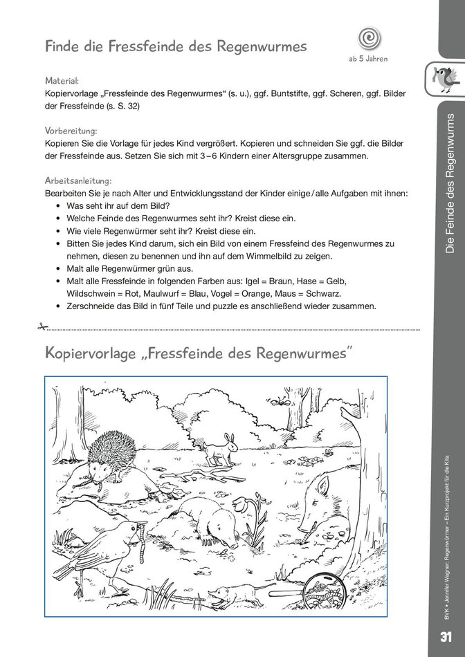 Blick ins Buch Regenwümer Ein Kurzprojekt für ...