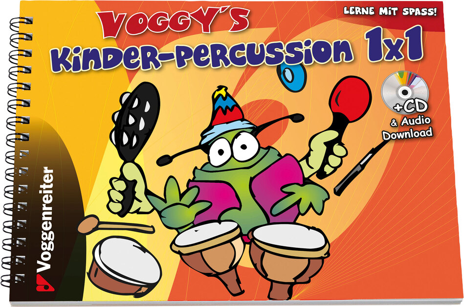 Voggys Kinder-Percussion 1x1 Buch