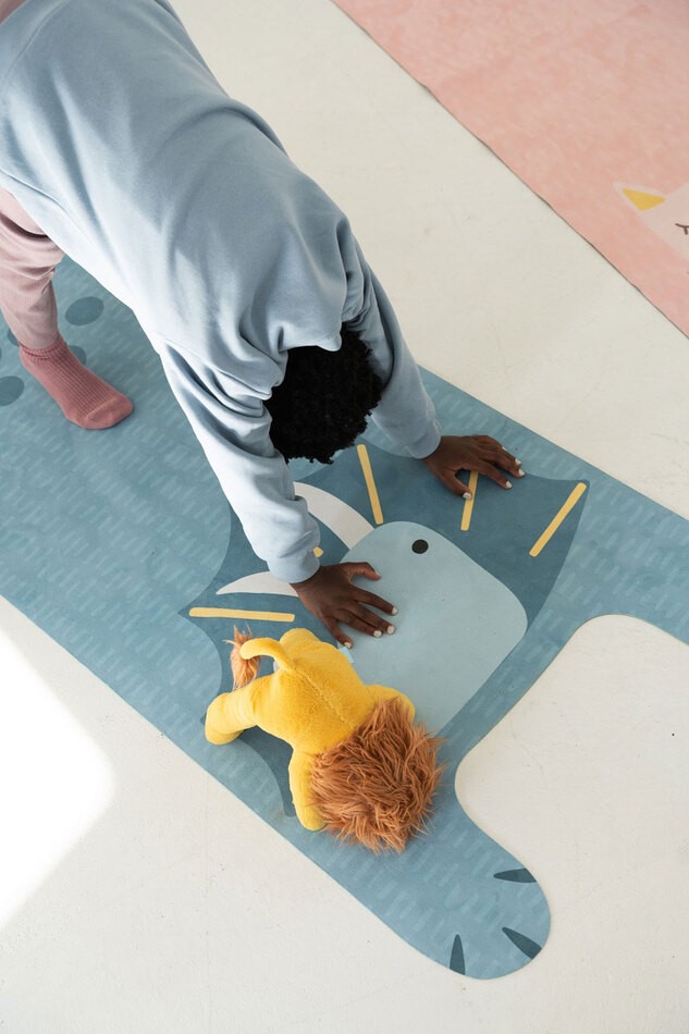 Yogitier® Kinder-Yogamatte - Diego der Dino