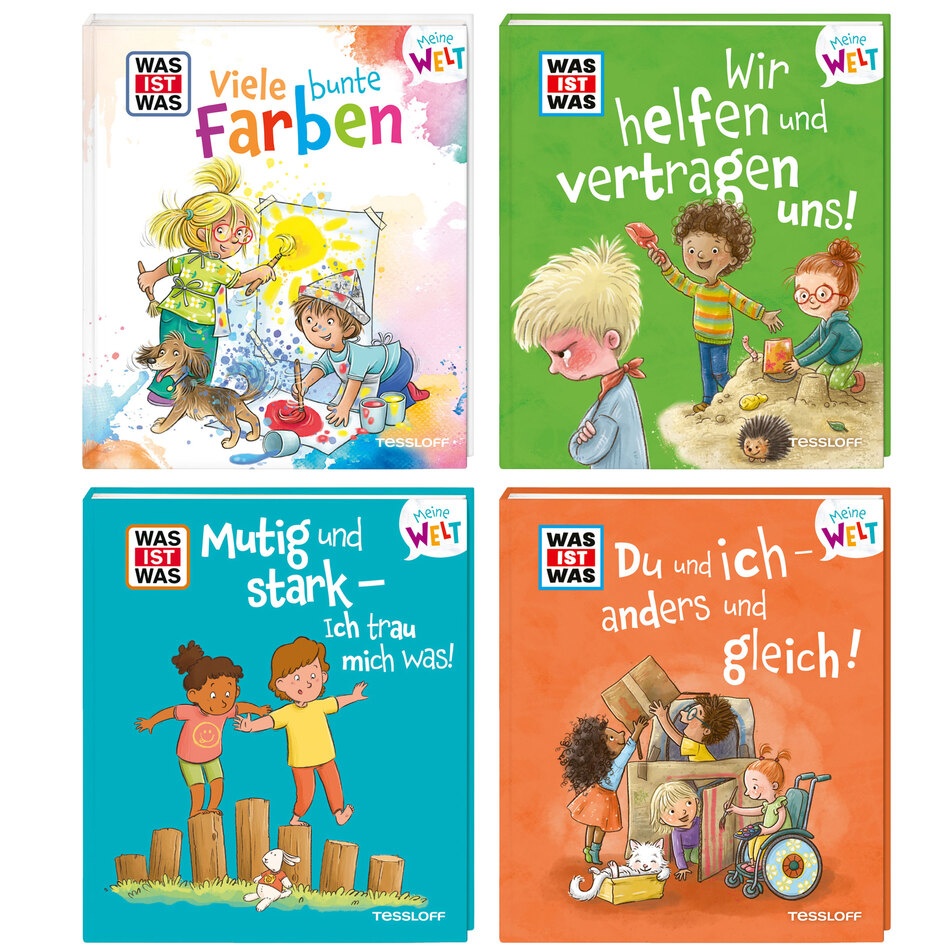 Titelbild Meine Welt Bücherpaket 3 Was ist Was