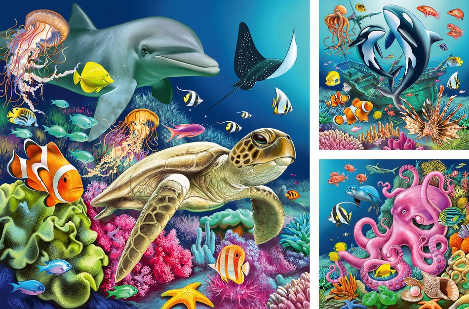 Ravensburger Puzzle "Bezaubernde Unterwasserwelt" 