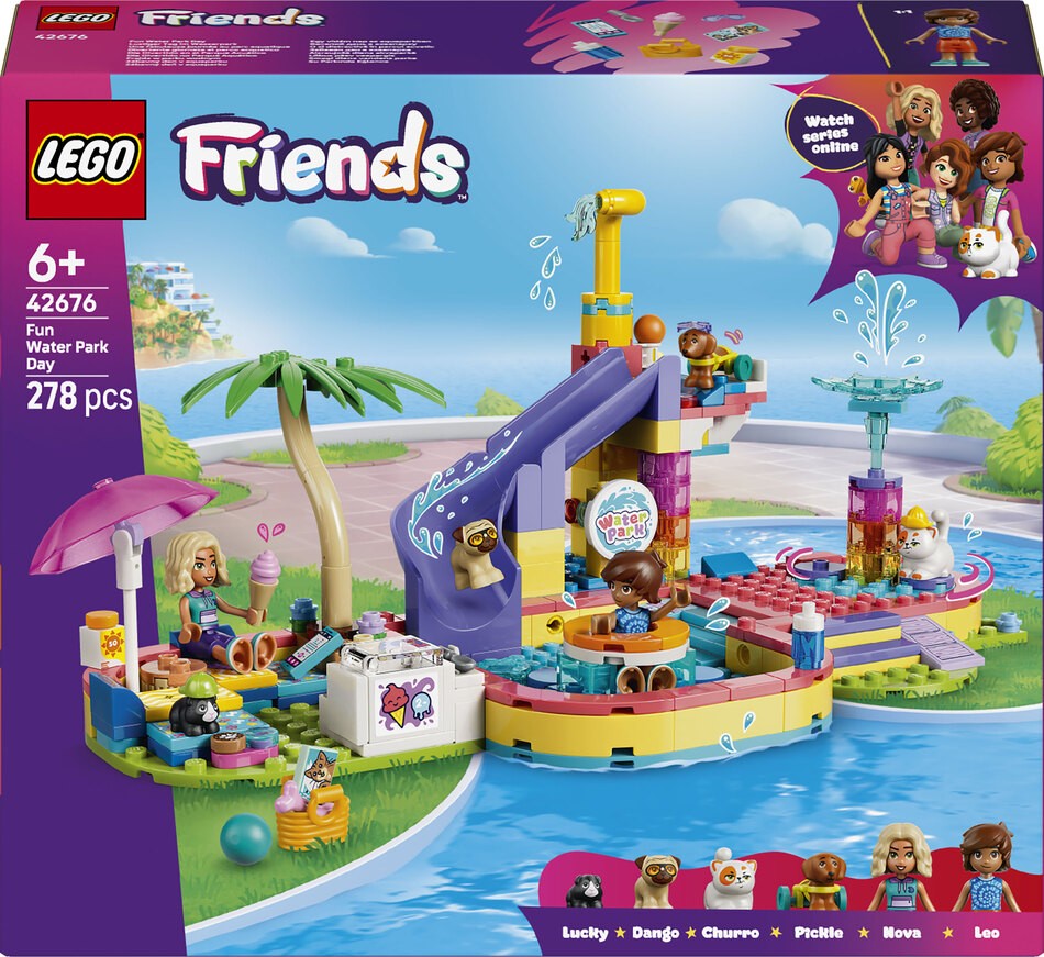 LEGO Friends Lustiger Tag im Wasserpark Verpackung