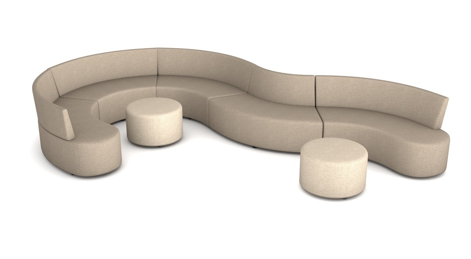 Sofa-Serie Curve – Stellbeispiel