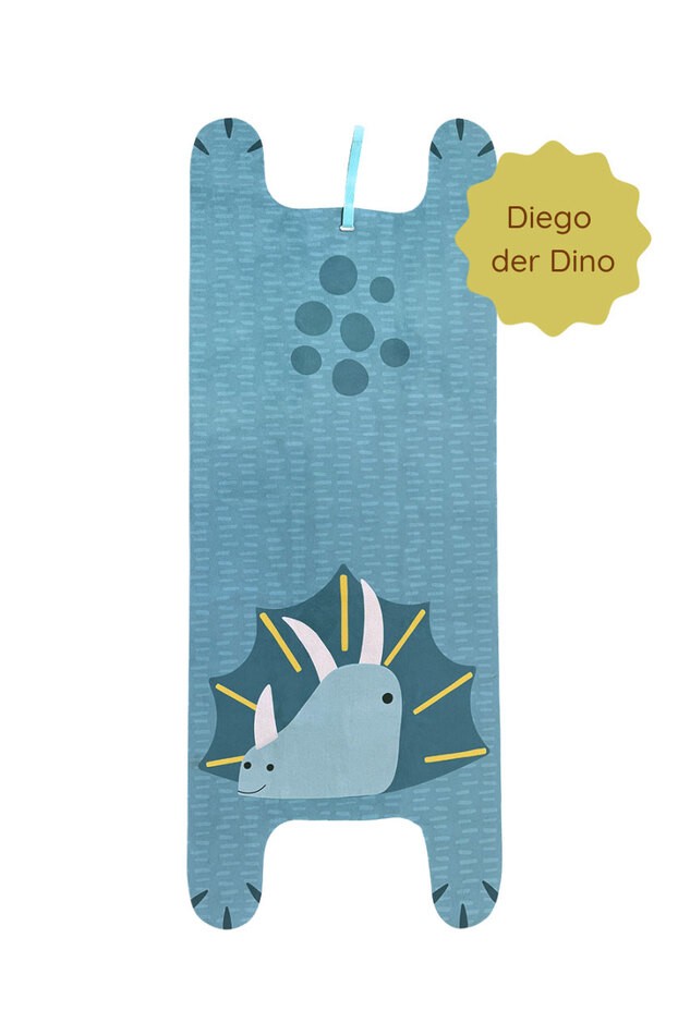Yogitier® Kinder-Yogamatte - Diego der Dino