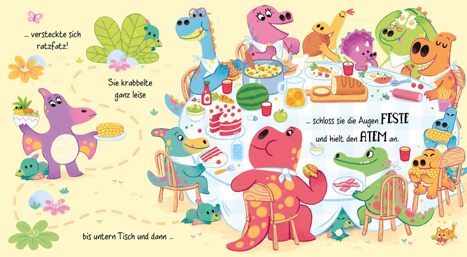 Blick ins Buch Der Schüchtisaurus
